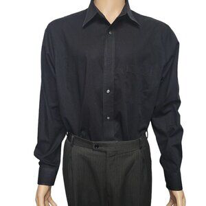 Croft & Barrow Button-Up Broad Cloth Classic Shirt Men's.  Size 16.5/34-35